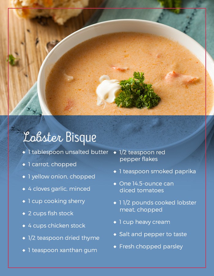 Lobster bisque recipe