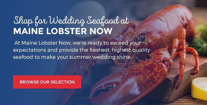 Lobster wedding details