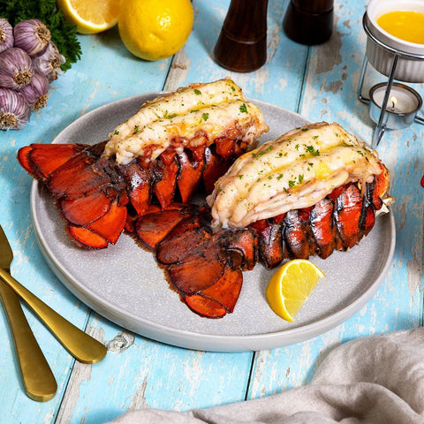 10-12 oz. Maine Lobster Tail x 2 - Maine Lobster Now