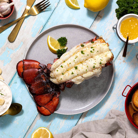 24-28 oz. North Atlantic Lobster Tail - Maine Lobster Now