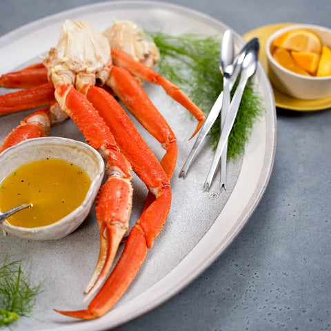 Giant Alaskan Bairdi Crab Legs - 2 x 12 oz - 14 oz Clusters - Maine Lobster Now