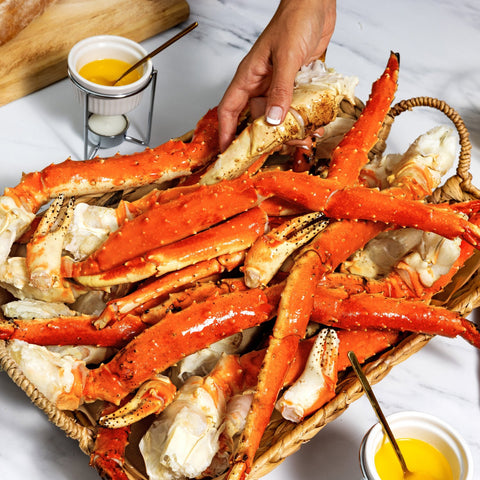 Giant Alaskan King Crab Legs - Maine Lobster Now