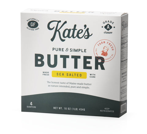 Kate's Butter - 16 oz Sea Salted (4 Sticks)