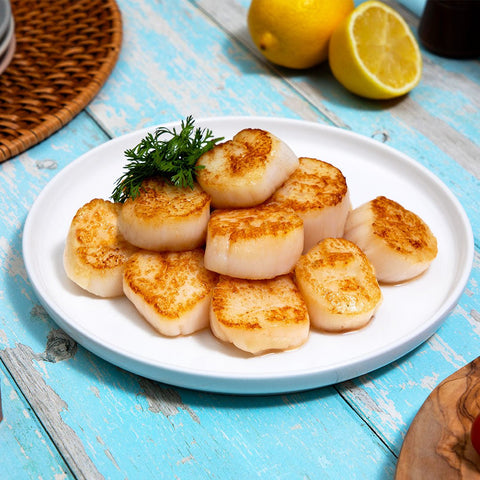 Large Sea Scallops - 10/20 - 1 lb - Maine Lobster Now