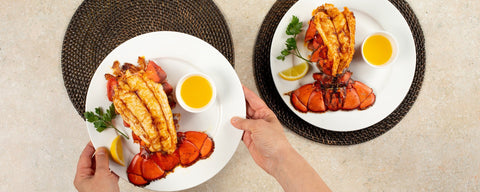 Maine lobster tail dinners for sale