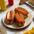 Red Hot Dogs - Jordan's Natural Casing Red Frankfurters - 3 lb - Maine Lobster Now