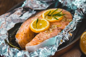 Salmon In Foil