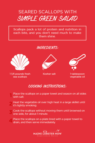 Seared Scallops Cooking Instructions