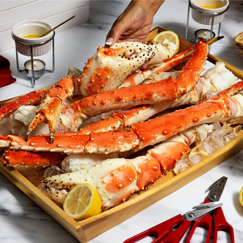 Super Colossal Alaskan King Crab Legs - Maine Lobster Now